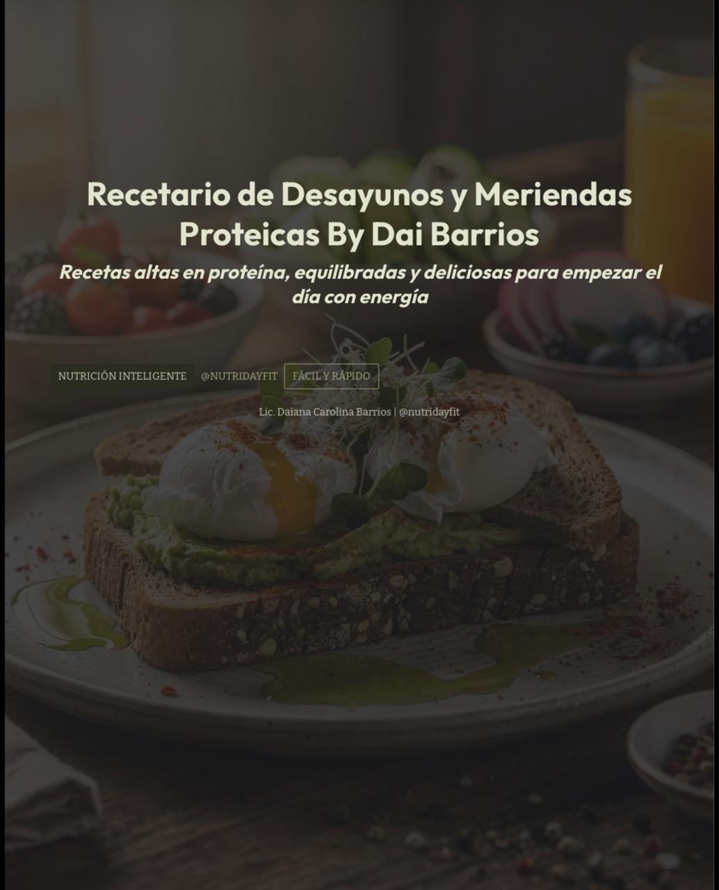 desayunos y meriendas proteicas: nutrición inteligente para tu día a día desayunos y meriendas proteicas: nutrición inteligente para tu día a día