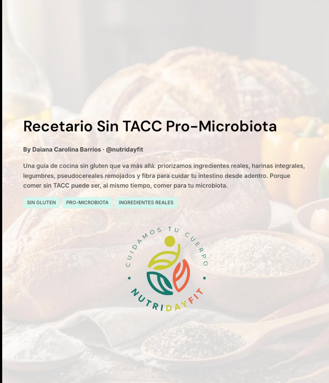 recetario sin tacc pro microbiota recetario sin tacc pro microbiota